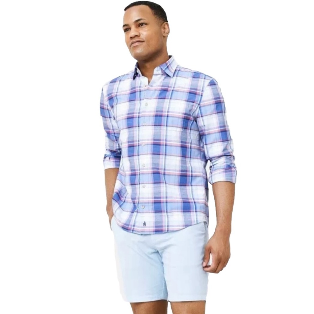 Johnnie-O FAIRFIELD HANGIN' OUT BUTTON DOWN SHIRT OCEANSIDE Men’s Blue Sz Small